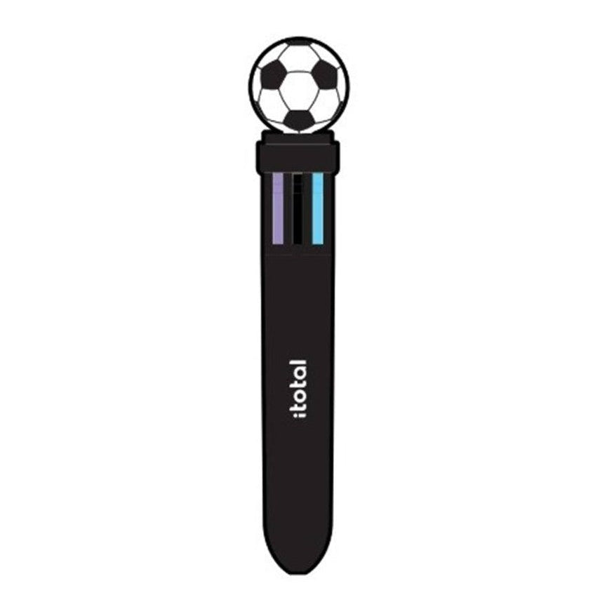 I-TOTAL Multicolor pen - Football display 36st