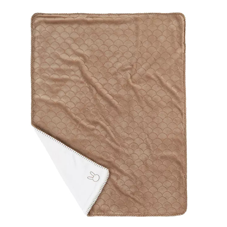NATTOU Lapidou dekentje 100cm - wavy mokka