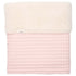 KOEKA Oslo deken - 75x100cm - wafel/ teddy cotton candy