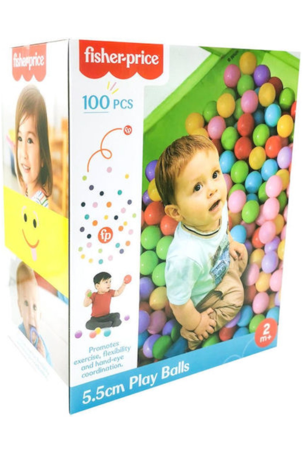 FISHER PRICE Play balls 5.5cm - 100st.