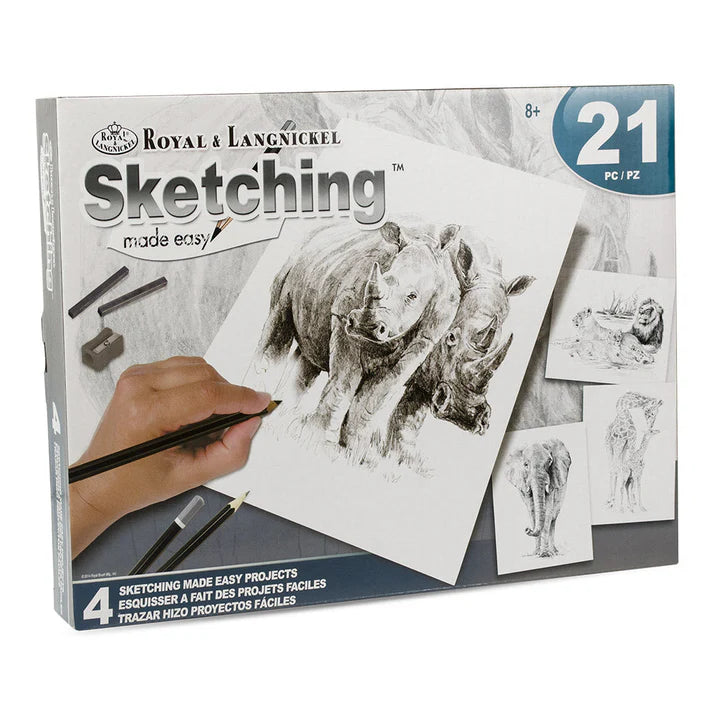 R&L Set schetsen - Dierentuin dieren