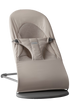 BabyBjorn Wipstoeltje Tri-Fabric balance soft - zandgrijs