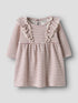 NAME IT Girls NBFBRIPA LS kleedje - oxblood red - 80