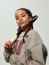 NAME IT Girls NKFTAYA LS sweatshirt - grey melange - 158/164