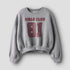 NAME IT Girls NKFTAYA LS sweatshirt - grey melange - 134/140