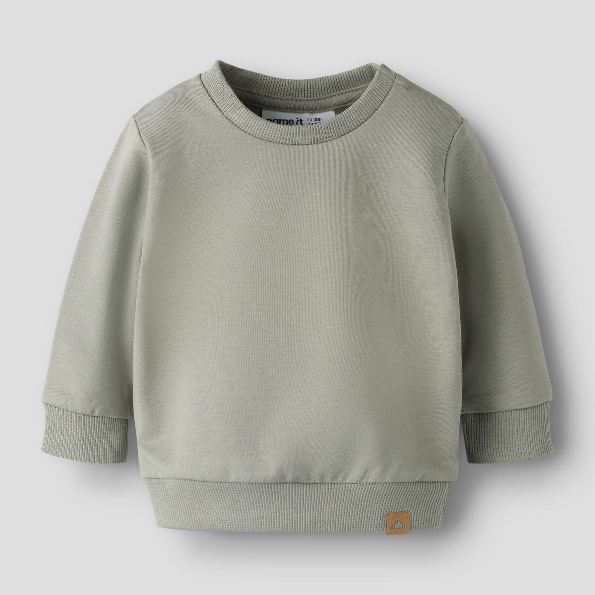 NAME IT Unisex NBNTAKKI LS sweatshirt - shadow - 74