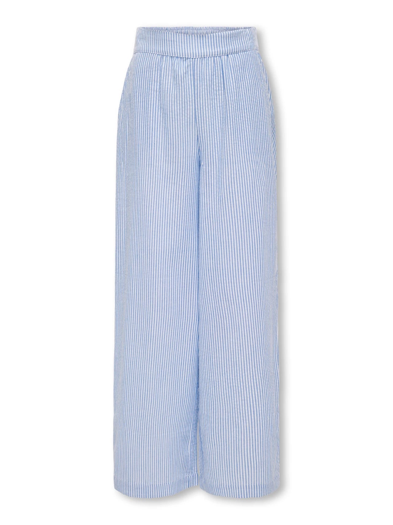ONLY Girls KOGSMILLA broek - cloud dancer/clear sky - 134