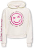 ONLY Girls KOGSMILE LS sweatshirt - tofu cheerful - 146/152