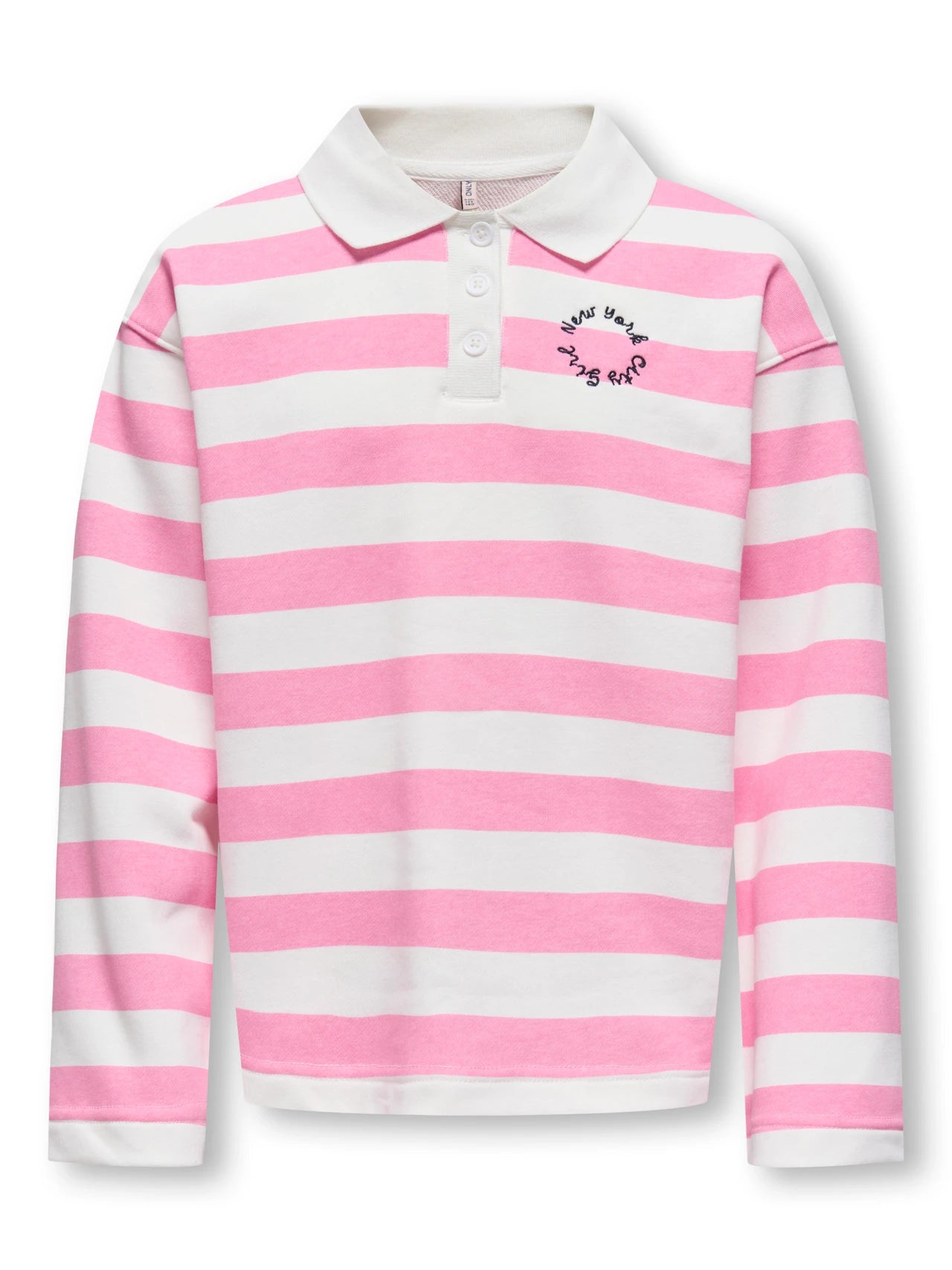 ONLY Girls KOGESTHER LS T-shirt - begonia pink/white alyssum - 146/152
