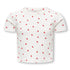 ONLY Girls KOGBELLA T-shirt - cloud dancer/strawberries - 158/164