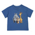 MAYORAL B T-shirt animal - cobalt - 18M