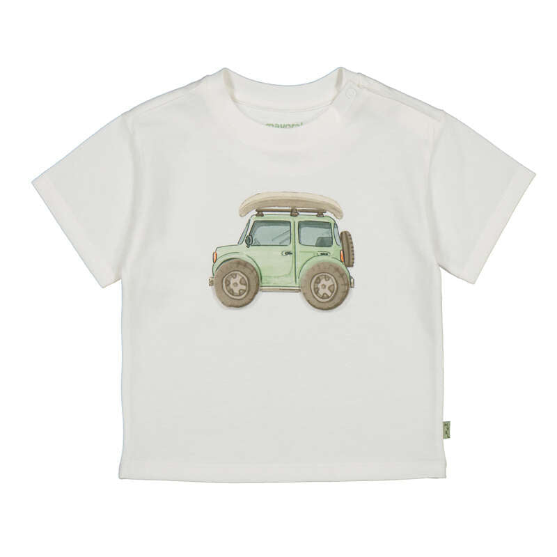 MAYORAL B T-shirt - cream/car - 12M