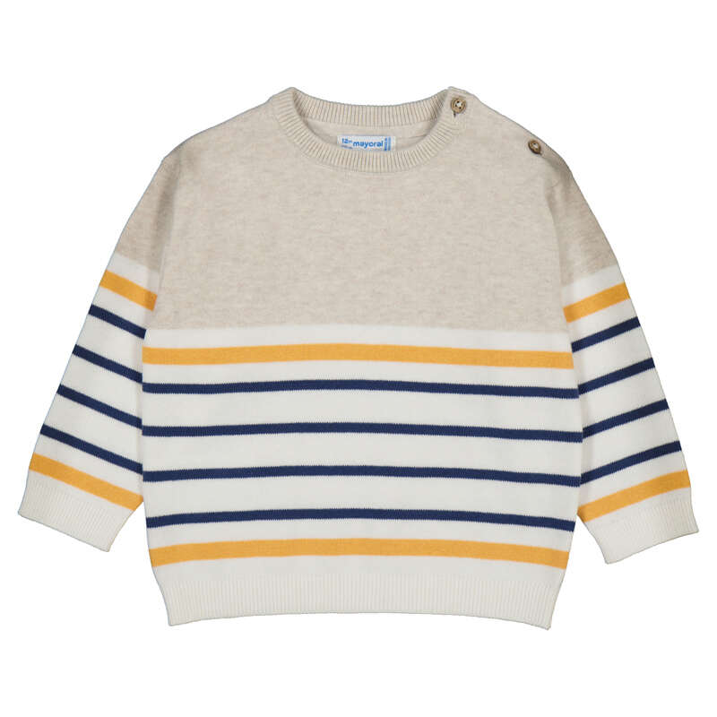 MAYORAL B block jumper - oat vig - 3