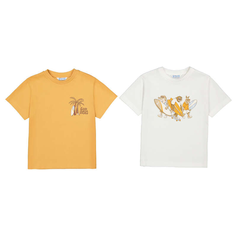 MAYORAL B T-shirt set/2 - peach - 7