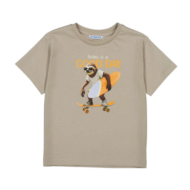 MAYORAL B Shirt good day - col. Mole - 4