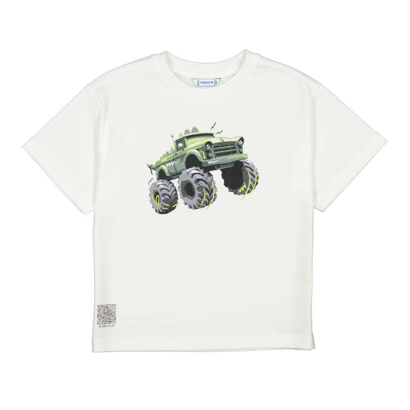 MAYORAL B shirt truck - cream - 10