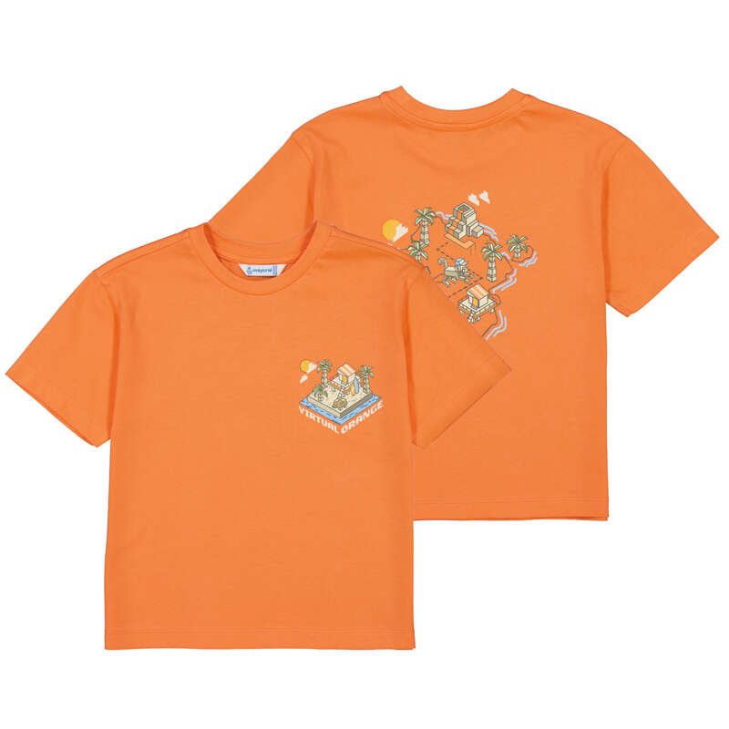 MAYORAL B shirt mix and match - orange - 8