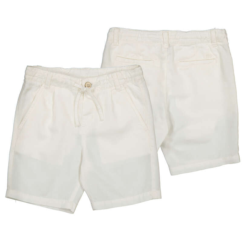 MAYORAL B linen bermuda - cream - 4