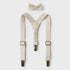 MAYORAL B bretellen & strik - oat mixed - 12M