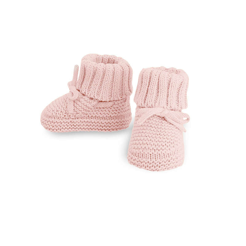 MAYORAL LAYETTE B knit booties - crystal - 3M