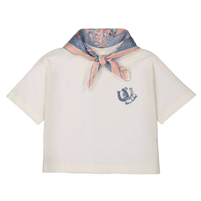 MAYORAL G T-shirt - sky bone - 6