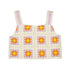 MAYORAL G crochet top - bone - 10