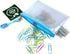FOLDERSYS Opbergtas A7 m/rits - pastelblauw