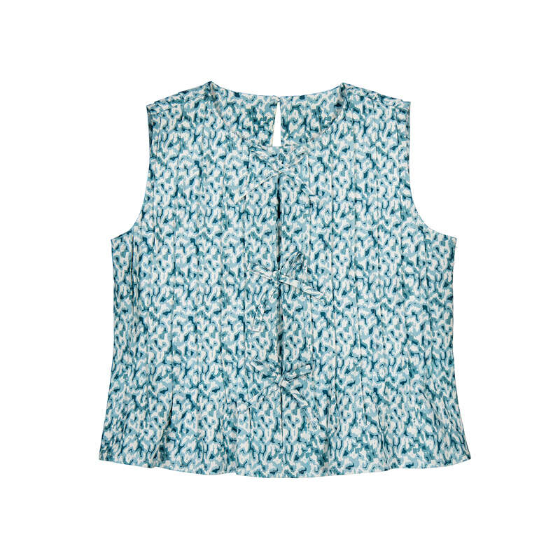 MAYORAL G printed top - jade - 12