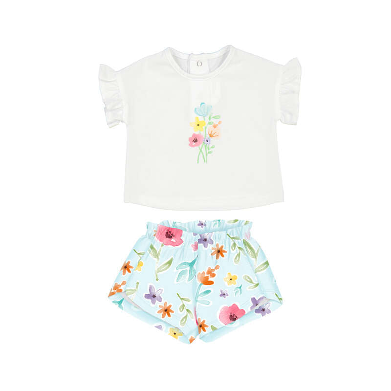MAYORAL LAYETTE G shorts set - hawaii - 2/4