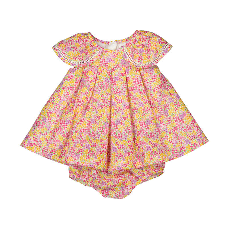 MAYORAL LAYETTE G printed kleedje - rose - 6/9