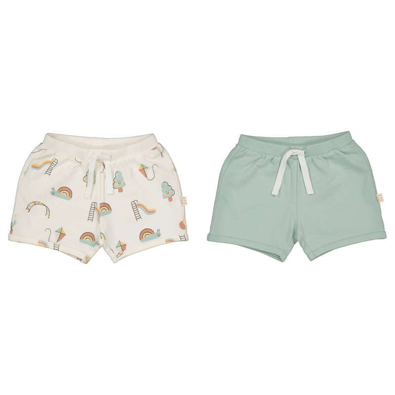 MAYORAL Unisex shorts set/2 - mint - 4/6