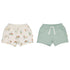 MAYORAL Unisex shorts set/2 - mint - 4/6
