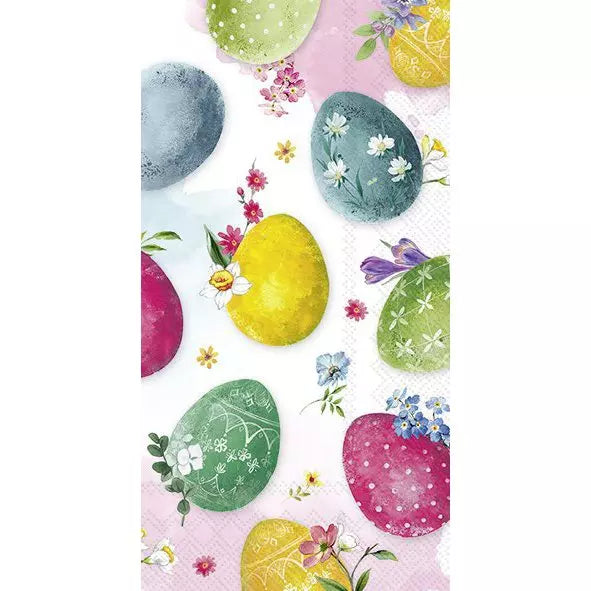 IHR Servetten buffet 42x33cm - Eggs painting mix 3906211000