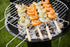 BARBECOOK Set v/4 spiezen 43cm - chroom/hout