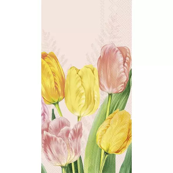 IHR Servetten buffet 42x33cm - Spring tulips 1070550 3964111550