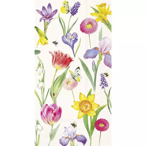 IHR Servetten buffet 42x33cm - Spring awakening cream 4104111160