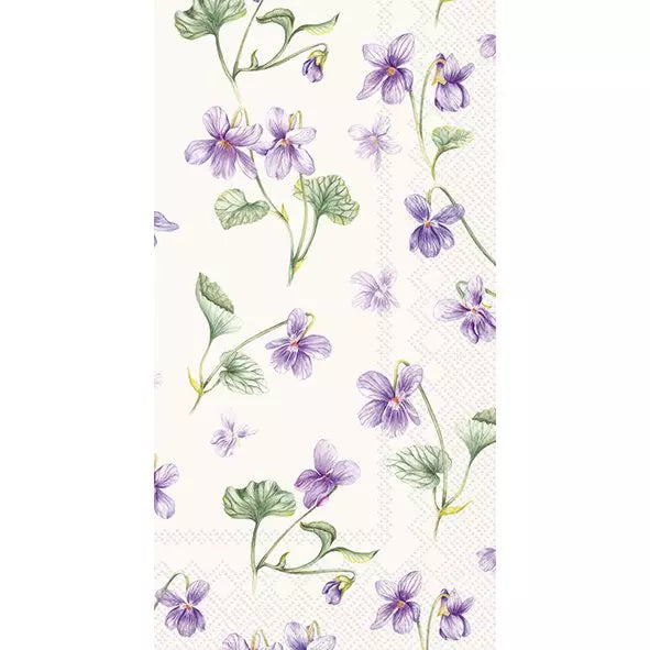 IHR Servetten buffet 42x33cm - Dream of violets cream 4107711760