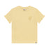 DAILY7 girls t-shirt ruffle - reed yellow - 104