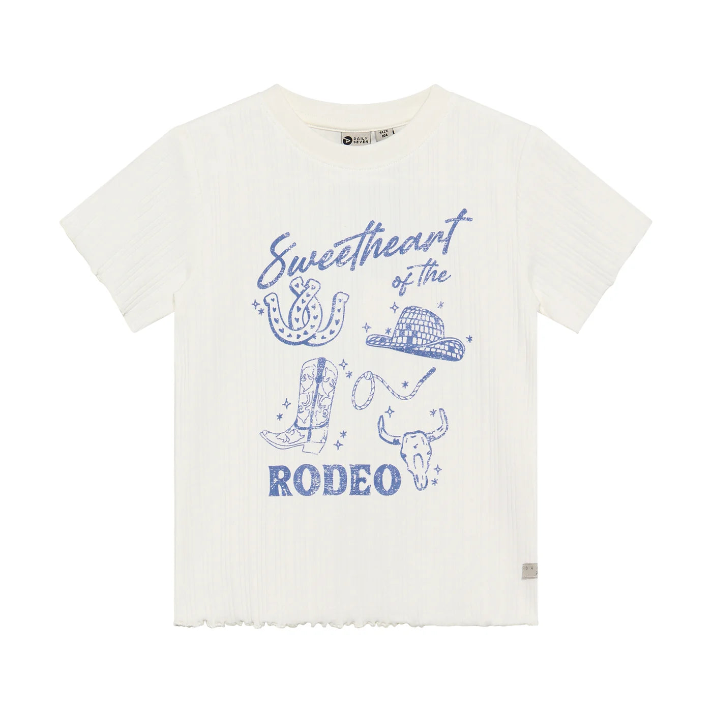 DAILY7 girls t-shirt - egret - 104