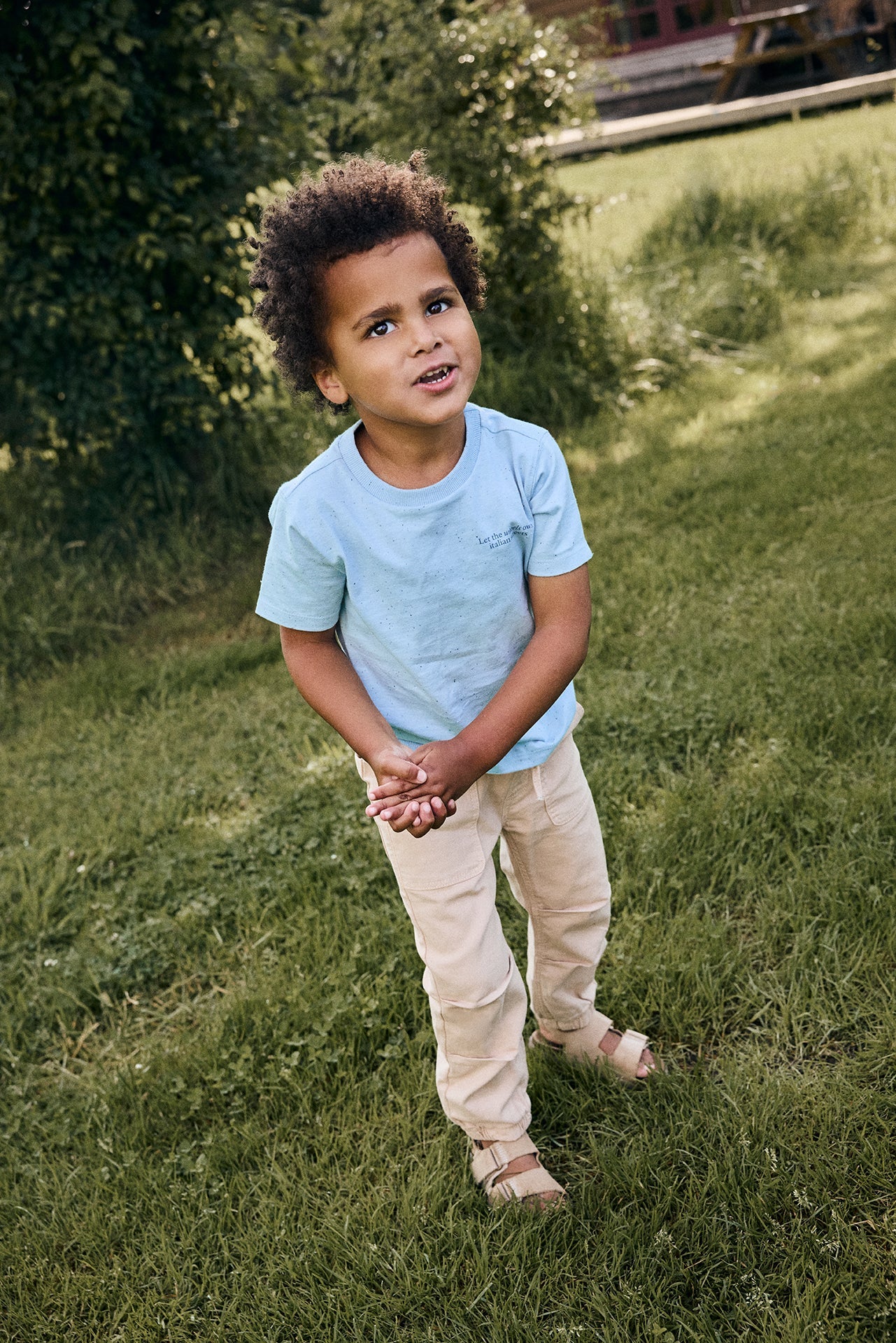 DAILY7 boys t-shirt - celestial blue - 110