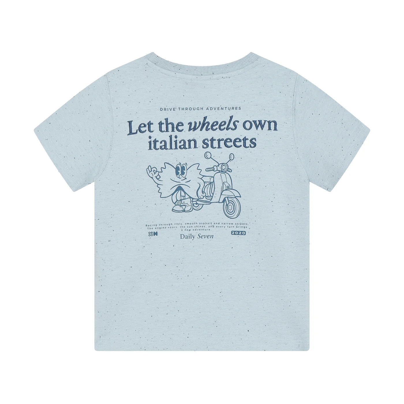 DAILY7 boys t-shirt - celestial blue - 110