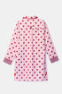 WOODY Slaapkleedje - roze hartjes - M