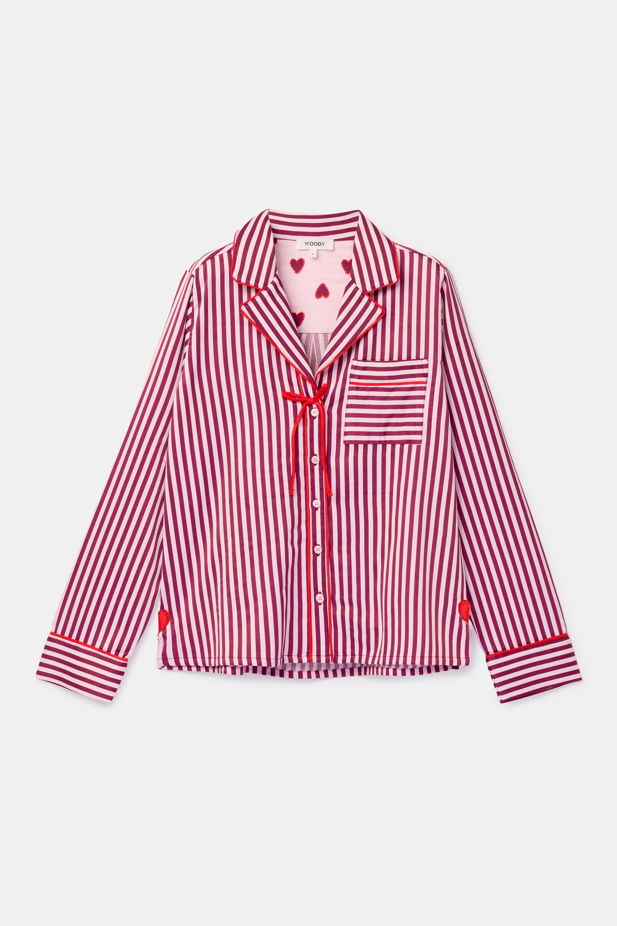 WOODY Dames pyjama - roze - S