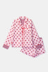 WOODY Dames pyjama kort - roze - XL