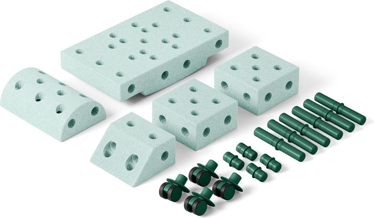 MODU Explorer set - ocean mint/ forest green