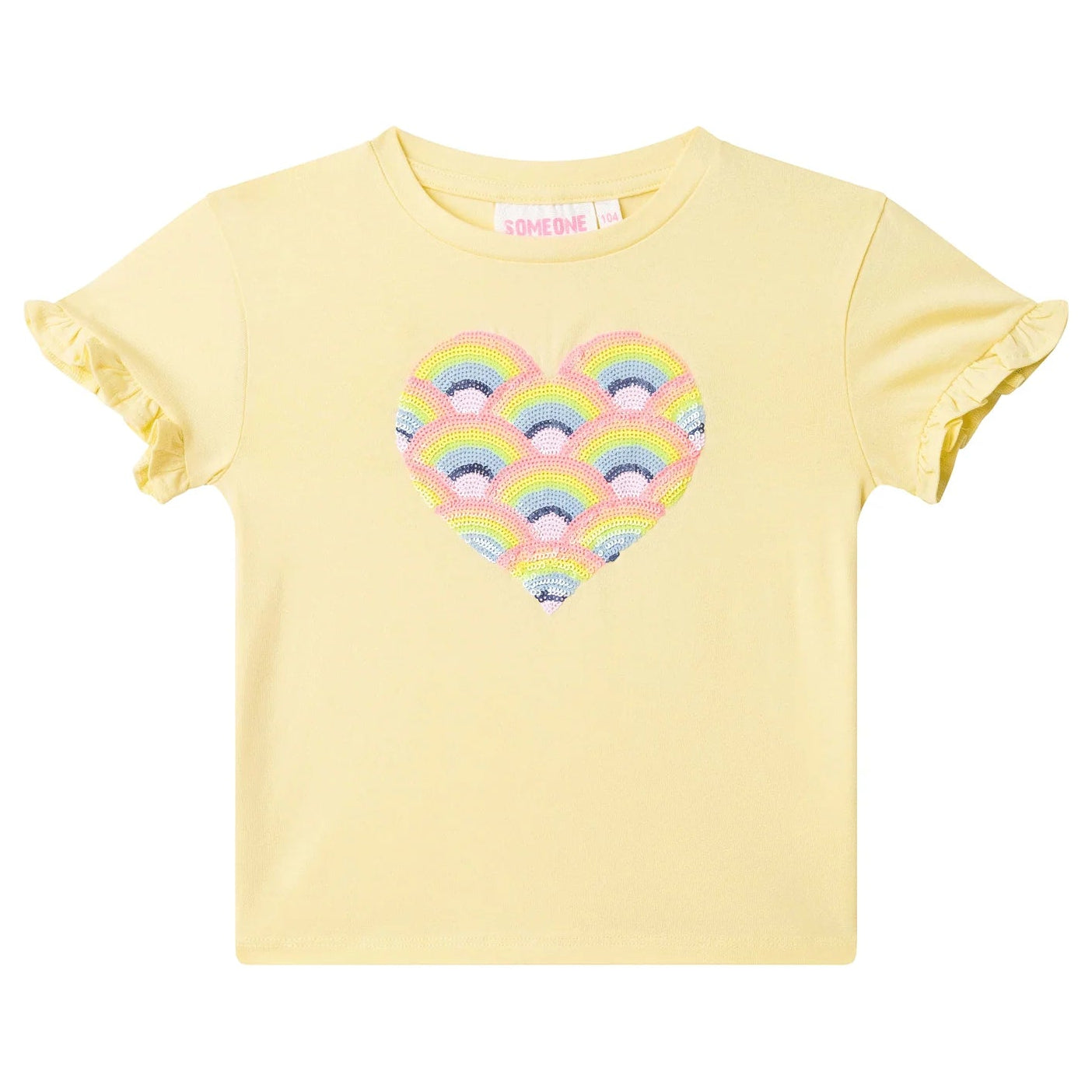 SOMEONE G Faro t-shirt - l. geel - 122 FAROSG02A