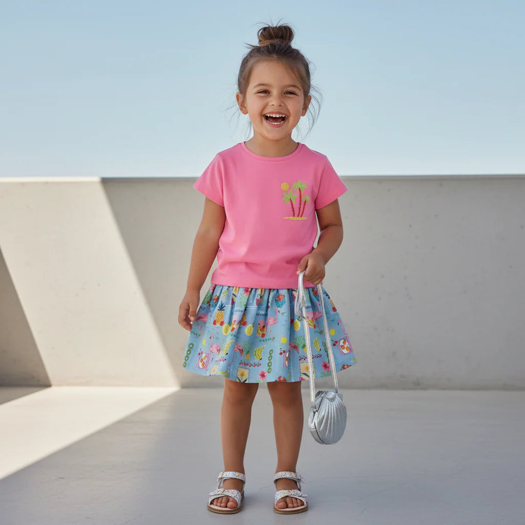 SOMEONE G Faro t-shirt - roze - 134 FAROSG02B