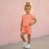 SOMEONE G Zora t-shirt - fluo coral - 110 ZORASG02G