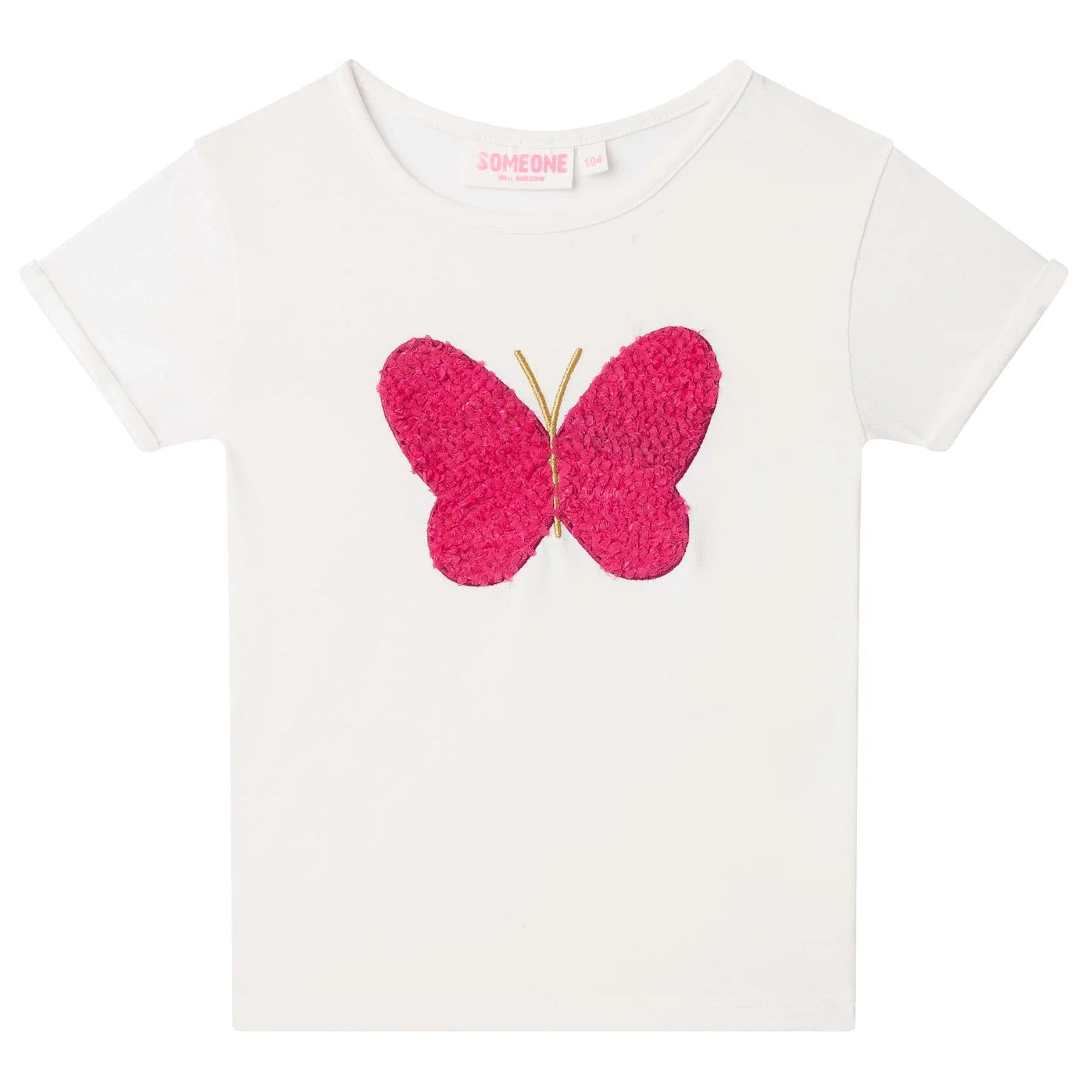 SOMEONE G Felice t-shirt - ecru - 140 FELICESG02M
