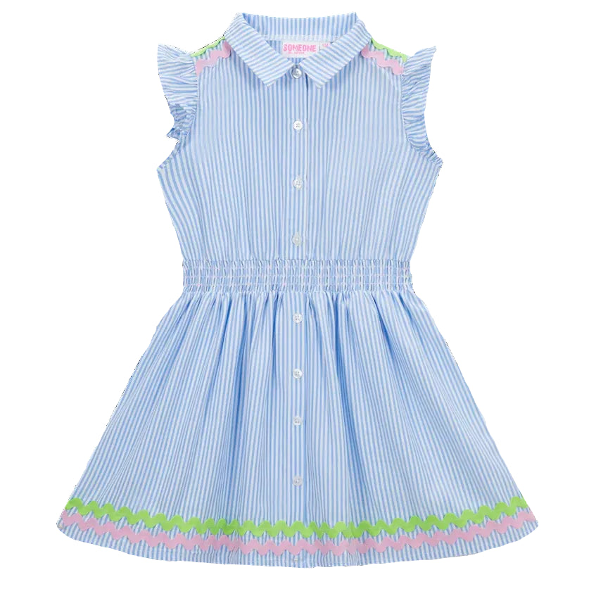 SOMEONE G Felice kleedje - med. blue - 128 FELICESG51I